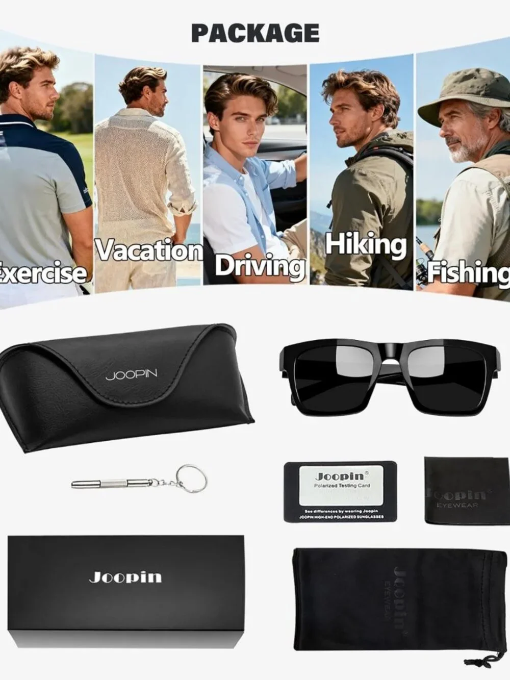 Trendy Oversized Polarized Square Sunglasses for Men & Women | UV400 Retro